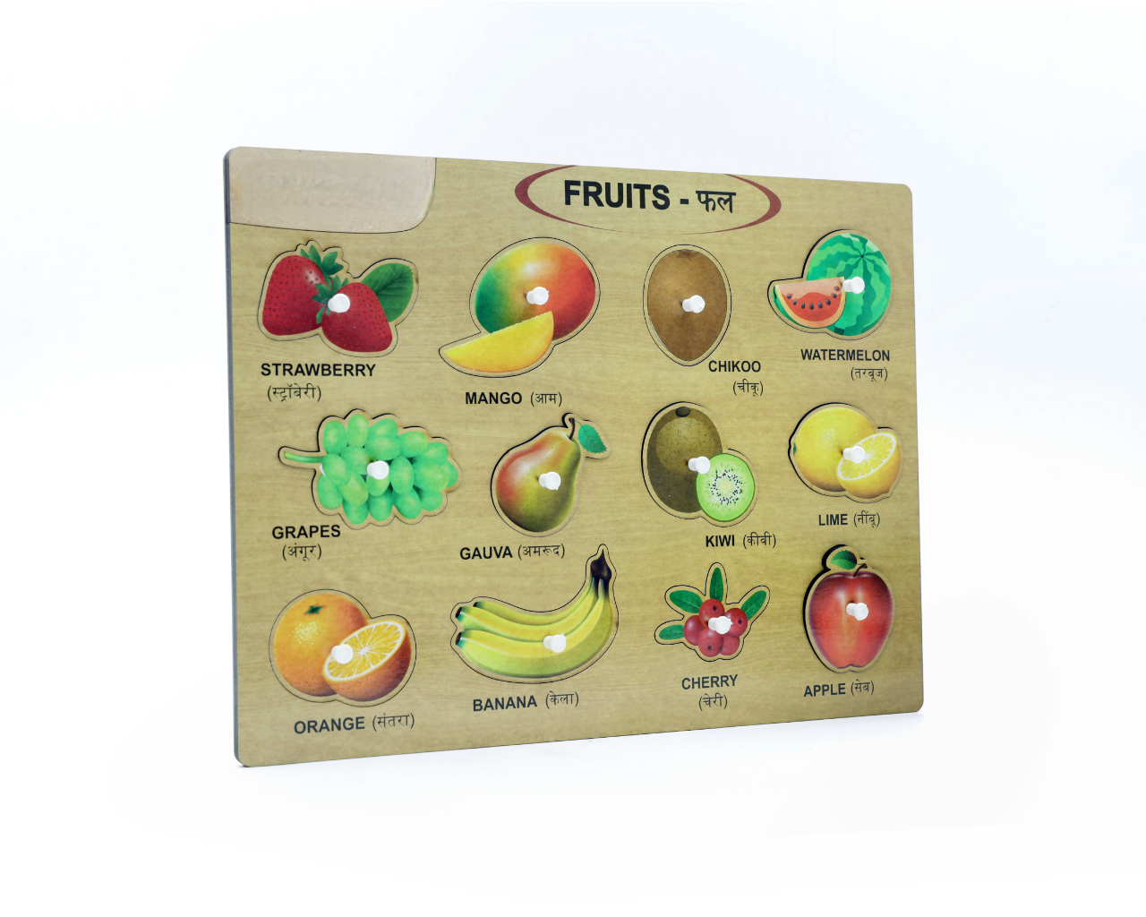 Fruits Knob Puzzle
