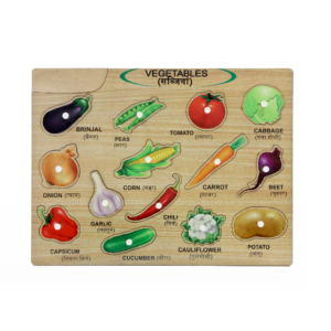 Vegetables Knob Puzzle