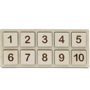 1 to 10 Number Inset Puzzle