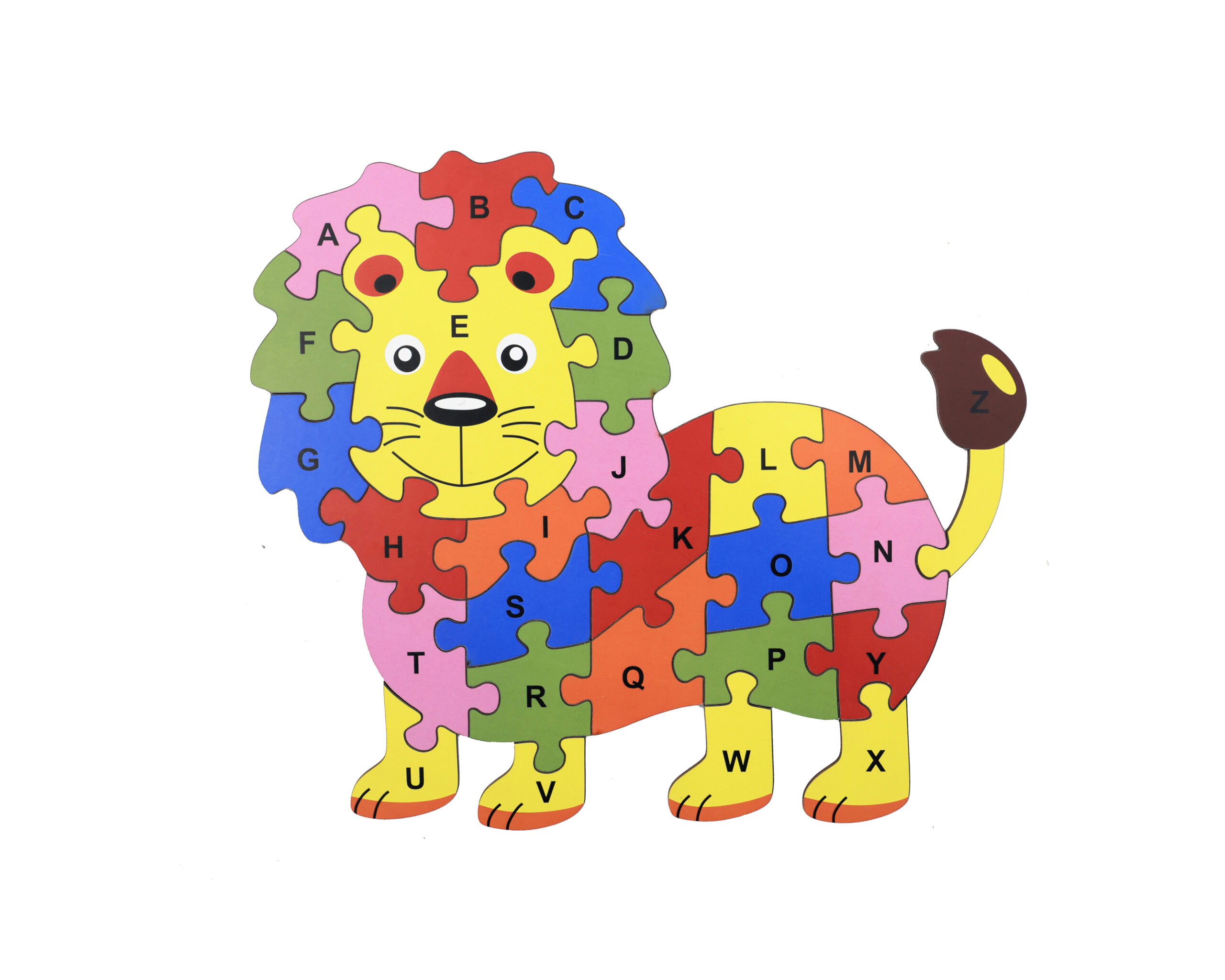 A To Z Lion Jigsaw Puzzle