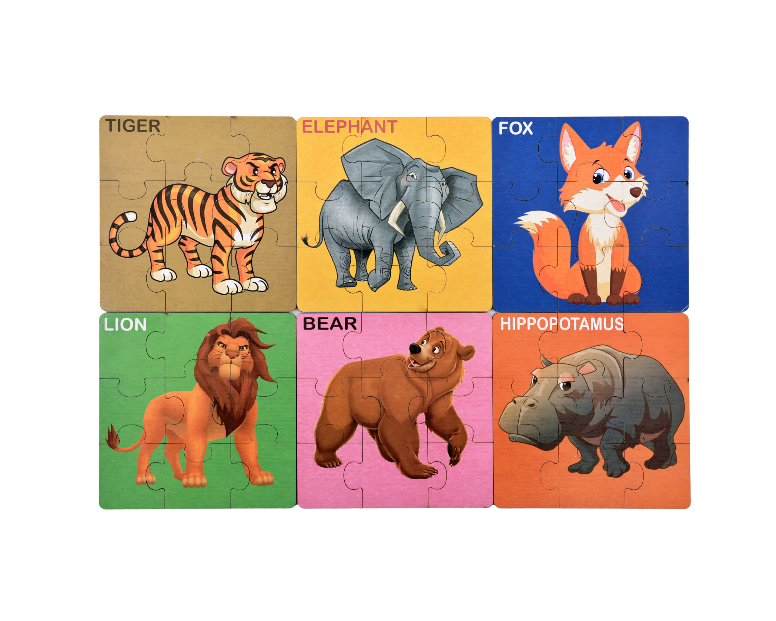 Wild Animals Jigsaw Puzzle