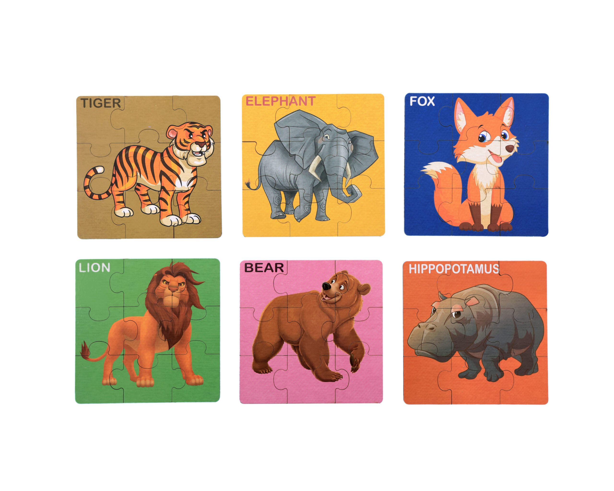 Wild Animals Jigsaw Puzzle